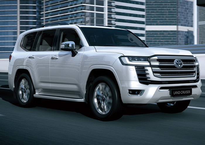 toyota Land Cruiser 300 exterior Oficial, diseño frontal